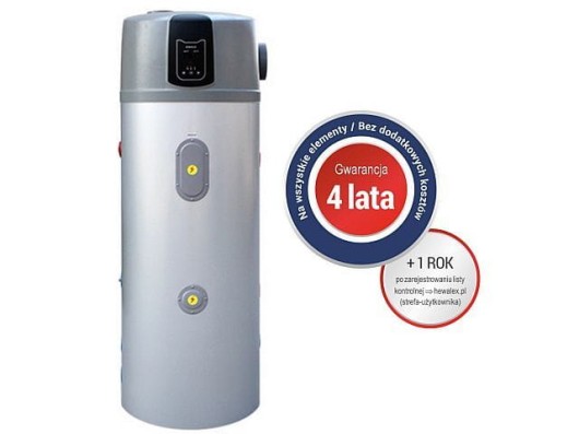 Hewalex PCWU 300eK-1,8kW podgrzewacz z pompą ciepła