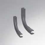 Prowadnica rury przy rozdzielaczu - kolanko 14-17