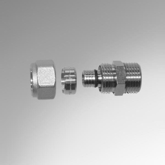 Purmo Złączka z gwintem zewnętrznym 16x1/2"