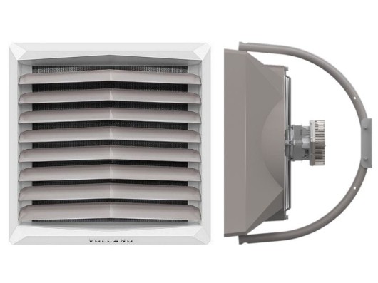 Volcano VR3 EC nagrzewnica wodna 13-75 kW konsola sterownik programowalny HMI