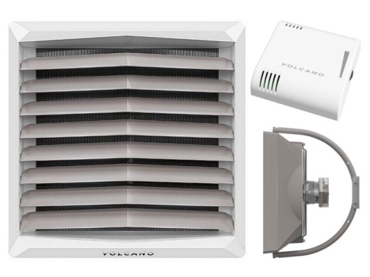 Volcano VR2 EC nagrzewnica wodna 8-50 kW konsola potencjometr