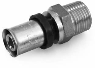 Purmo CLEVERFIT złączka zaciskowa mosiężna GZ 16x1/2" PN10