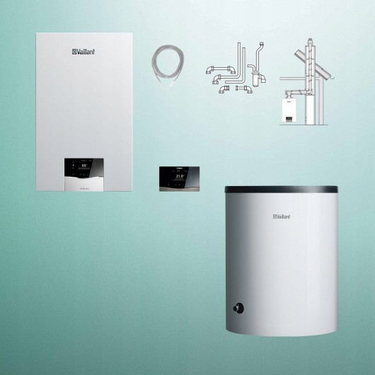 Vaillant kocioł ecoTEC plus VC 20CS/1-5 + VIH R 120/6 B + sensoCOMFORT 720 + SPS SZ
