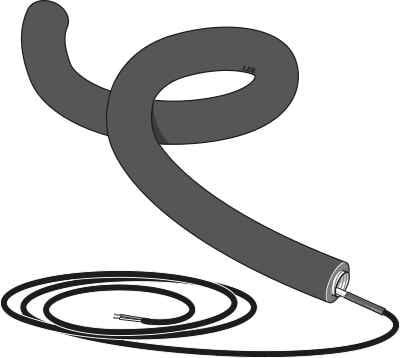 NIBE KVR 10-10 F2040/AMS  wąż odprowadzenia skroplin do pomp ciepła 1m