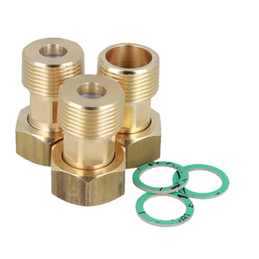 Afriso zestaw śrubunków mosiężnych do zaworów ATM GW3/4" x G3/4"