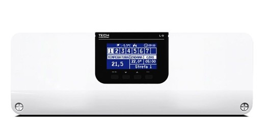 Tech L-X WiFi przewodowo-bezprzewodowa listwa do zaworów termostatycznych
