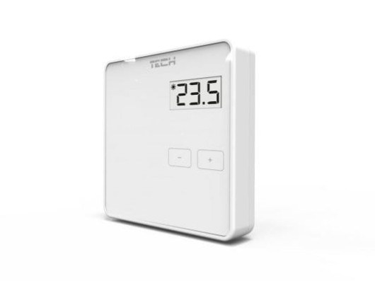 Tech R-10b przewodowy regulator pokojowy do listwy L-10 dedykowany biały