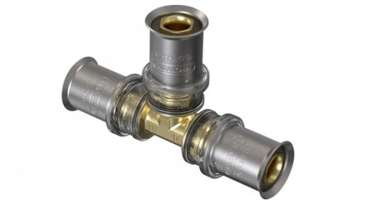 Wavin Tigris trójnik redukcyjny M5 fi 20/25/20 c/z woda PN10