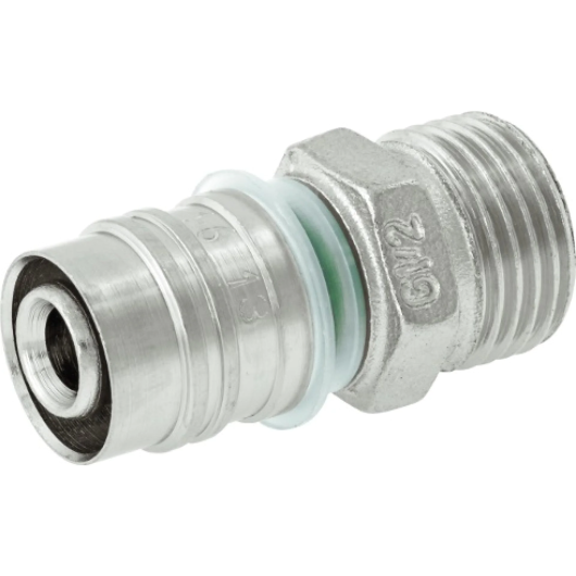 Kisan złączka  zaprasowywana 20x1/2" GZ niklowana