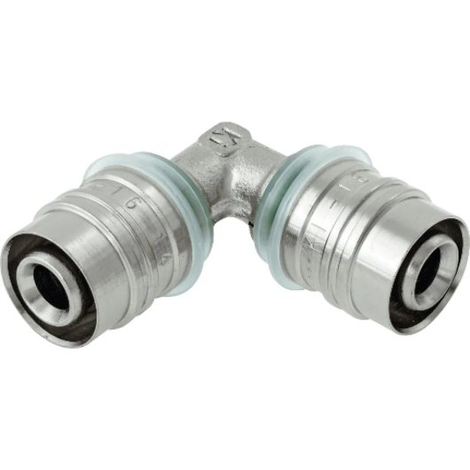 Kisan kolano  zaprasowywane  25x25  niklowana