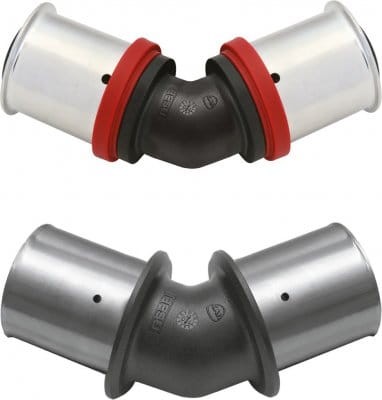 Kan-therm kolano 45st PPSU Press zaprasowywanym 40x40