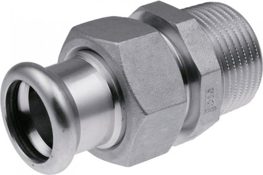 Kan-therm Inox Press śrubunek 42 x 1 1/2" gwint zewnętrzny