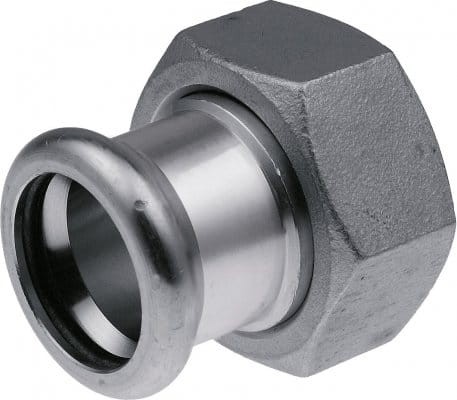 Kan-therm Inox Press półśrubunek z płaskim uszczelnieniem 28x 1 1/4"