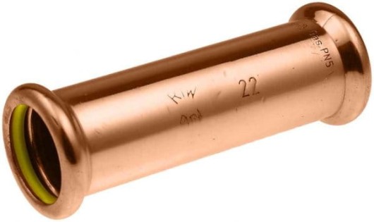 Kan-therm Copper Gas mufa przesuwna zaprasowana DN 22