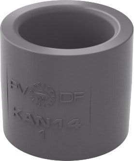 Kan-therm UltraLine tuleja nasuwana pierścień PVDF 16