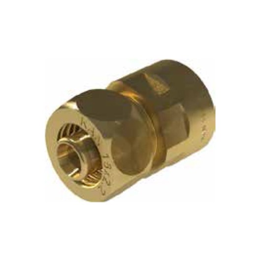 Kan-therm UltraLine złączka mosiężna skręcana 16 GW G1/2"