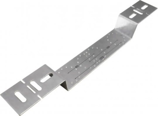 Kan-therm płytka montażowa do baterii z uszami 80 100 150 mm metalowa