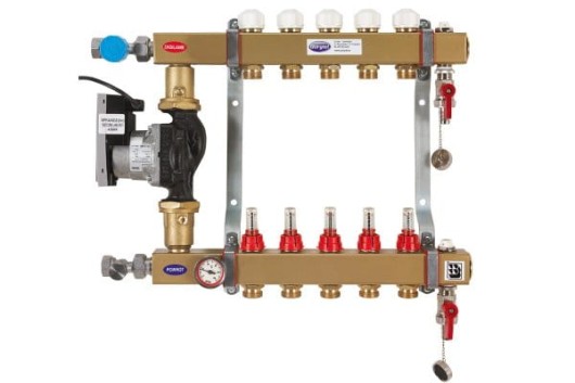 Gorgiel Rozdzielacz RS-2 PTMe   z układem mieszającym i przepływomierzami